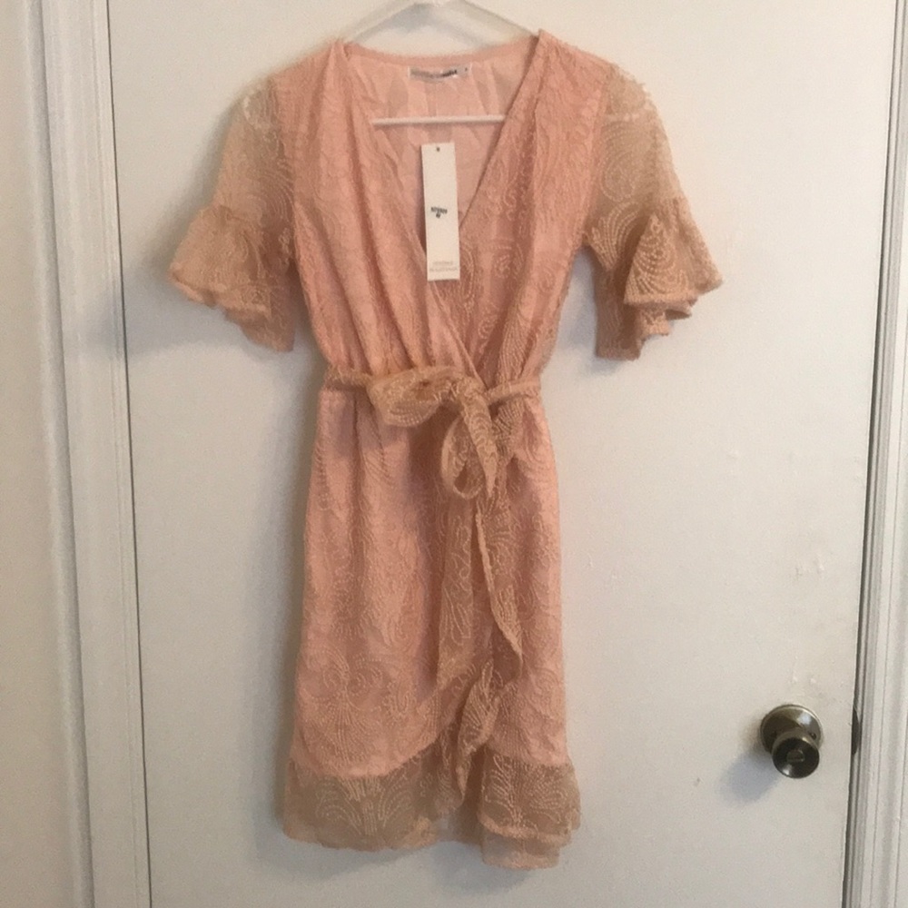 Hello molly pink floral dress